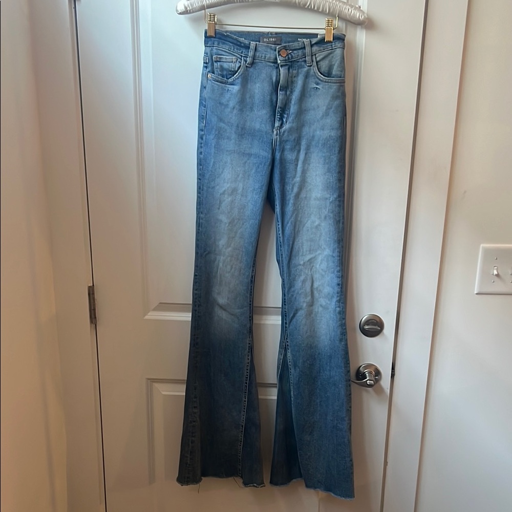 Women's Blue Flared Jeans